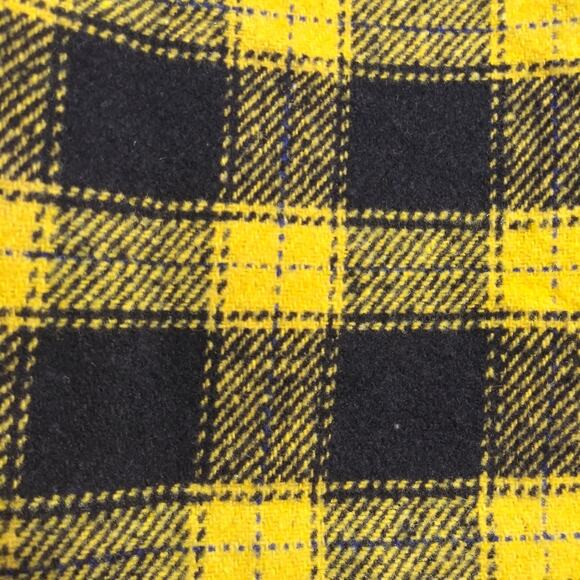 Forever 21 Yellow Black Plaid Mini Skirt Clueless Preppy Clueless Size L - Picture 2 of 6